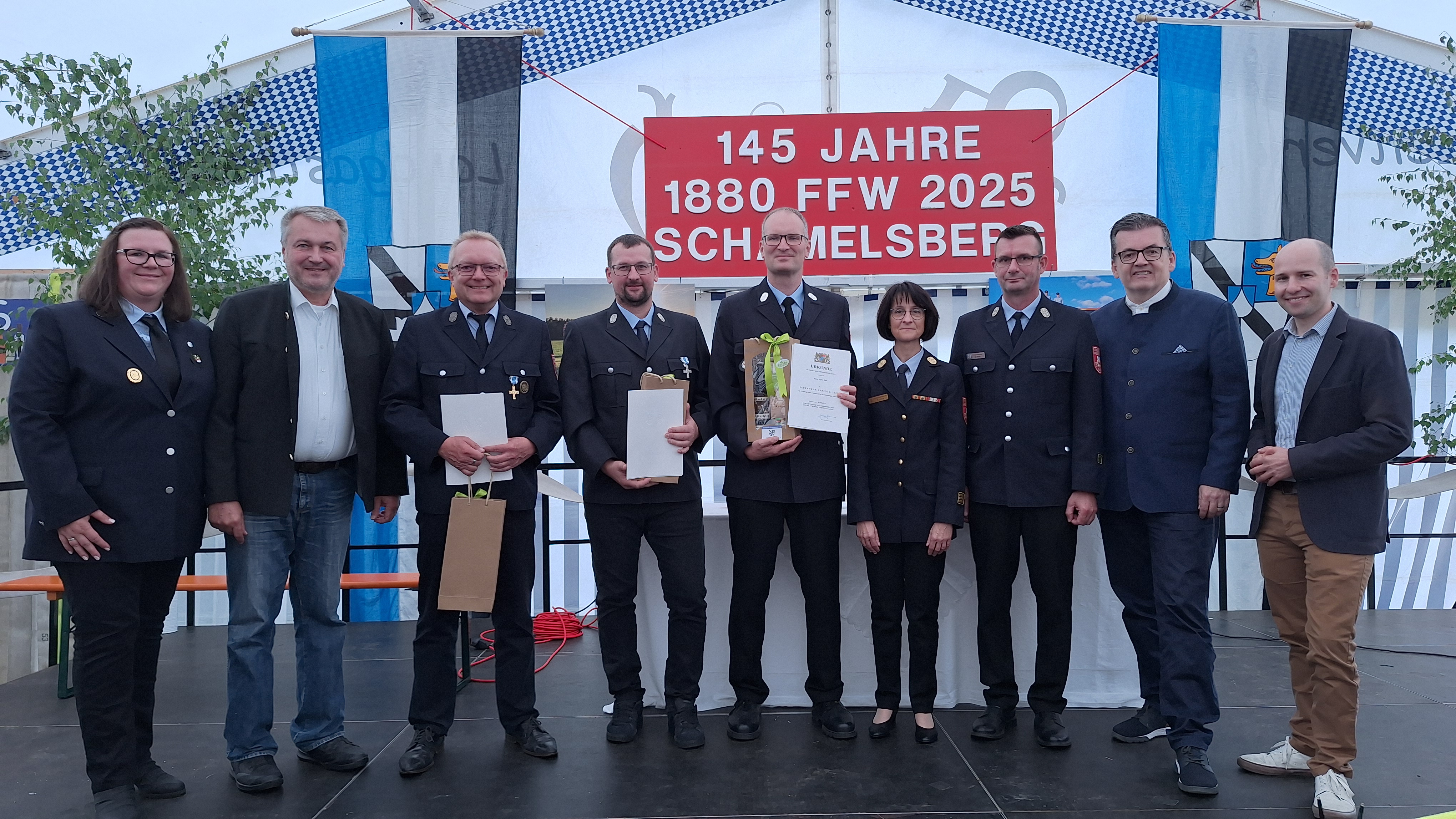 FFW Schamelsberg Ehrungsfoto